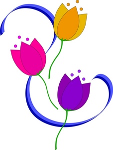 Tulips Clip Art Images Tulips Stock Photos   Clipart Tulips Pictures