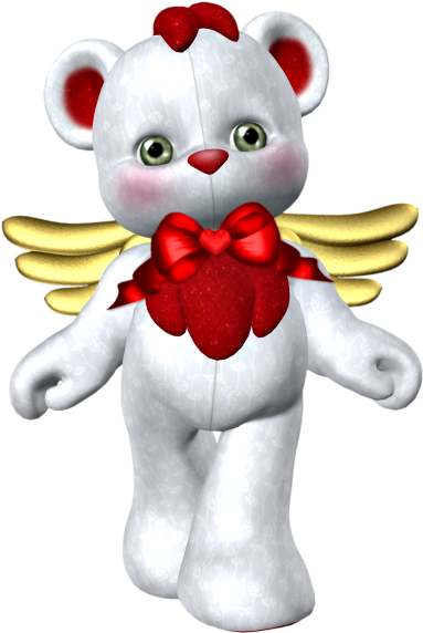 Valentine Hug Bear Clipart