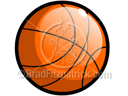 Cartoon Basketball Clipart Picture   Royalty Free Basketball Clip Art