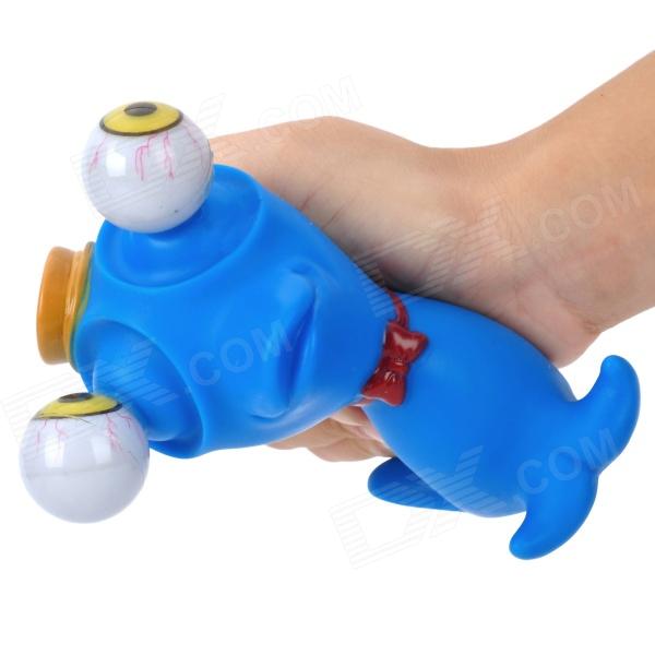     Dolphin Style Eyes Pop Out Stress Reliever Relief Squeeze Toy