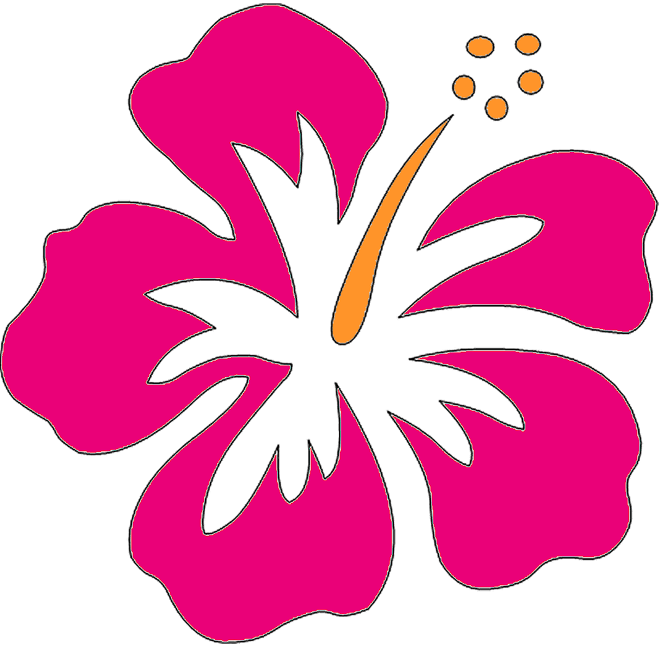 Flower Clip Art Hawaiian Flowers Clip Art Re  Help With Hibiscus