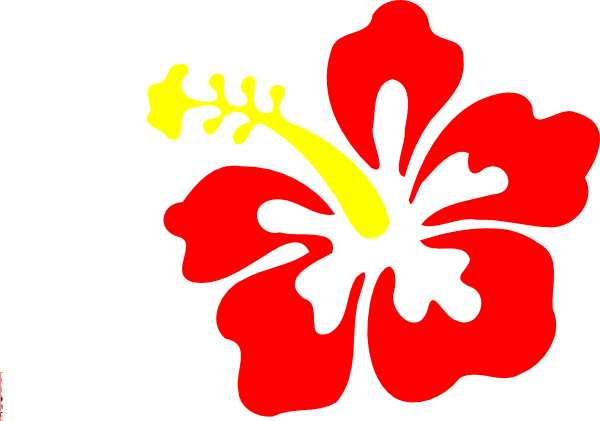 Hibiscus Flower Clip Art At Clker Com   Vector Clip Art Online