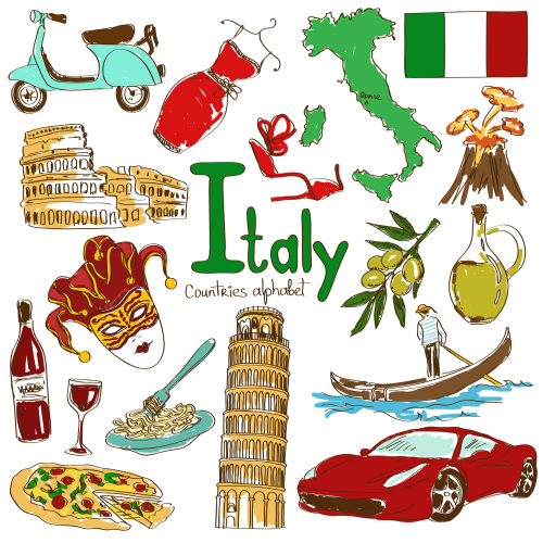 Italy Culture Map   Kidspressmagazine Com