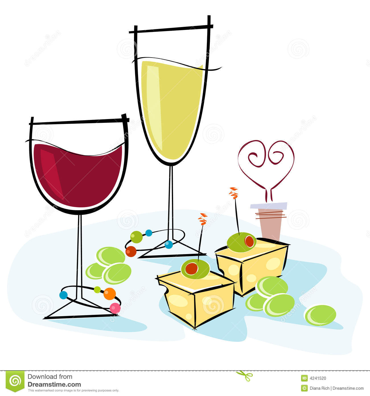 More Similar Stock Images Of   Retro Style Wine   Cheese