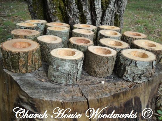 Rustic Wedding Candle Holders For Sale