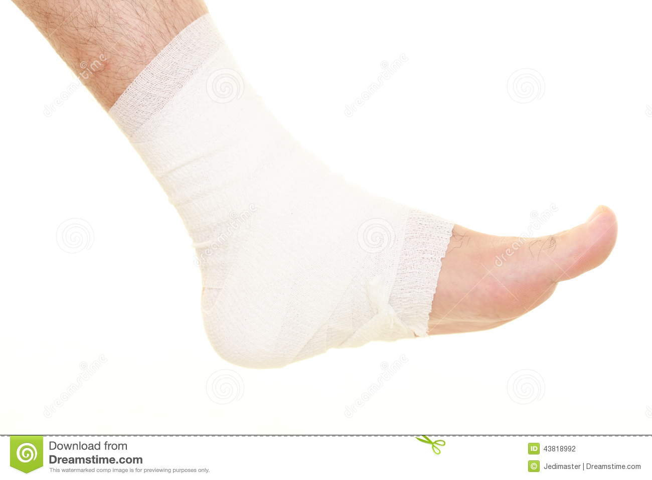 Sprained Ankle Stock Photo   Image  43818992