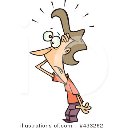 Stressed Clipart  433262 By Ron Leishman   Royalty Free  Rf  Stock
