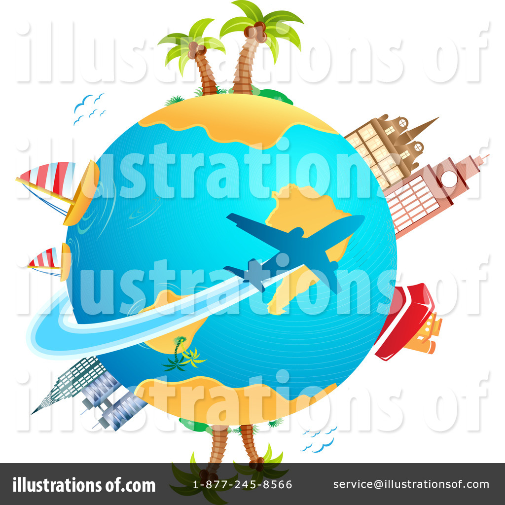 Travel Clipart  1210775   Illustration By Cartoon Character Studio