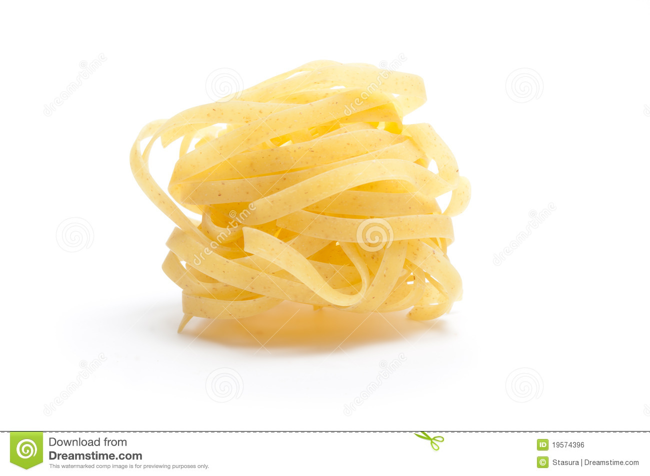 Uncooked Pasta Nest Royalty Free Stock Image   Image  19574396