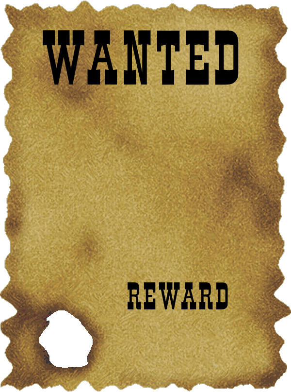 Wanted Poster Clipart Wanted Royalty Free