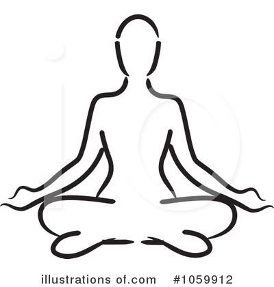 Yoga Clipart  1059912 By Rosie Piter   Royalty Free  Rf  Stock
