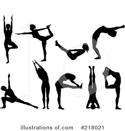 Yoga Clipart  218021 By Kj Pargeter   Royalty Free  Rf  Stock