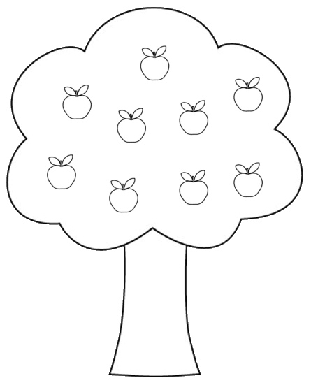 Apple Tree Clipart To Color 14 Cm   Flickr   Photo Sharing 