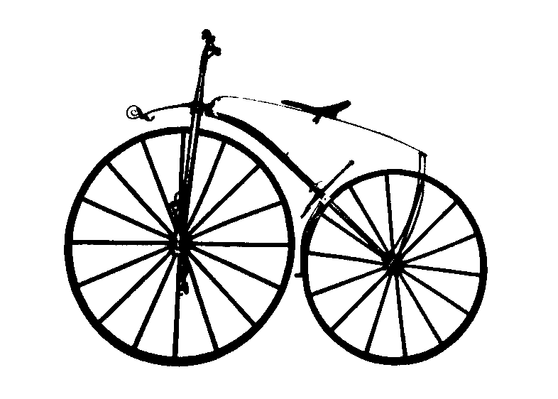 Bike Outline   Clipart Best