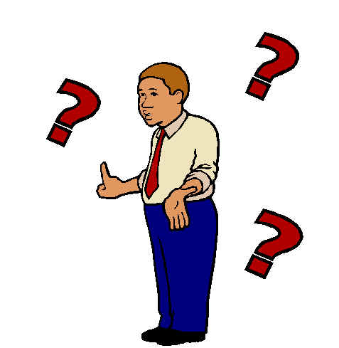 Confused Person   Clipart Best