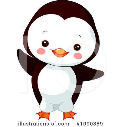 Cute Christmas Penguin Clipart
