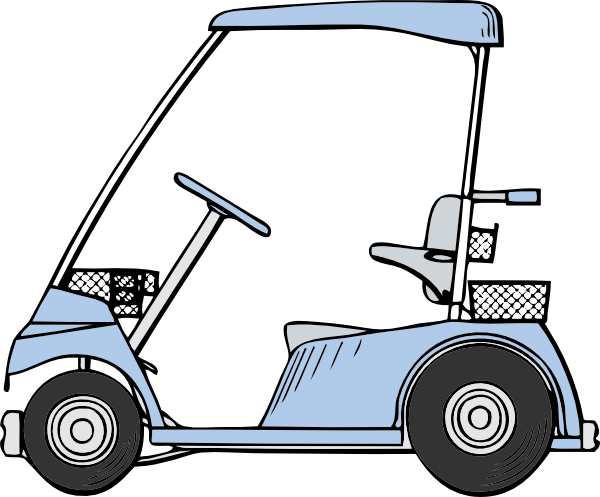 Golf Cart Clip Art At Clker Com   Vector Clip Art Online Royalty Free