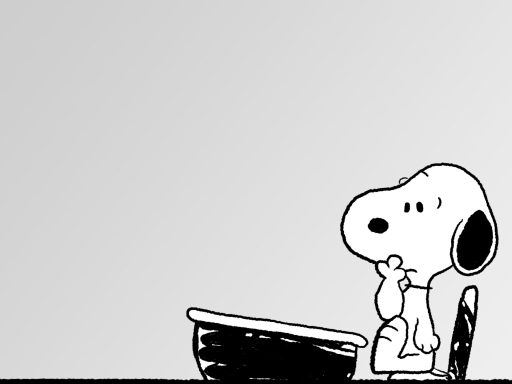 Snoopy At Desk   Peanuts Wallpaper  3089123    Fanpop