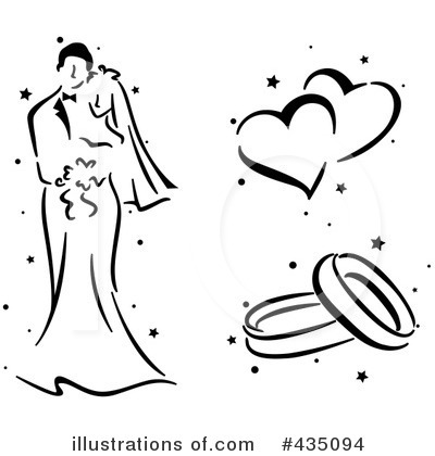 Wedding Clipart  435094   Illustration By Bnp Design Studio