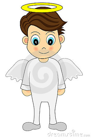 Angel Boy Cartoon