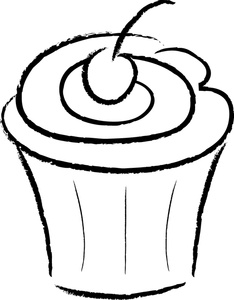 Cupcake Clip Art Images Cupcake Stock Photos   Clipart Cupcake