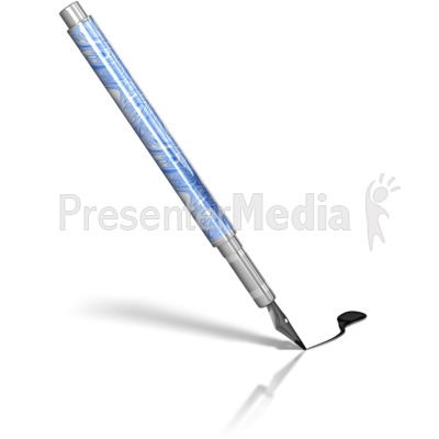 Fountain Pen Writing Ink   Presentation Clipart   Great Clipart For