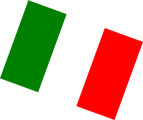 Italian Flag Clip Art At Clker Com   Vector Clip Art Online Royalty
