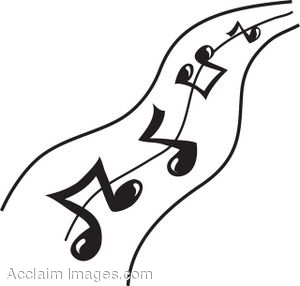 Music Notes Clipart Black And White   Clipart Panda   Free Clipart    