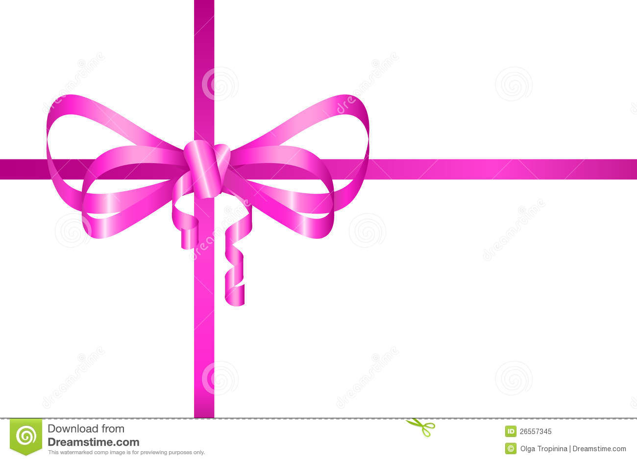 Pink Bow Present Royalty Free Stock Photo   Image  26557345