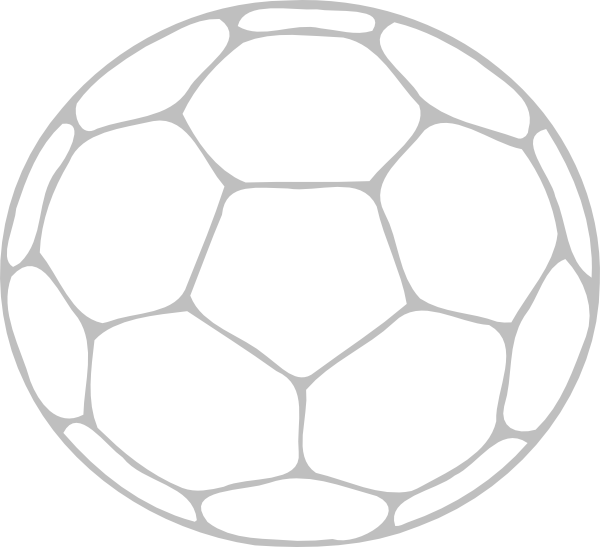 Soccer Ball Outline Clip Art At Clker Com   Vector Clip Art Online
