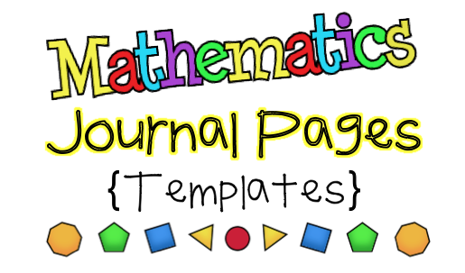 Student Math Journals Throughout The School Year My Math Journal Pages