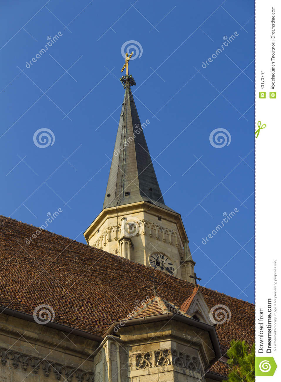 Church Roof Royalty Free Stock Photography   Image  33170707