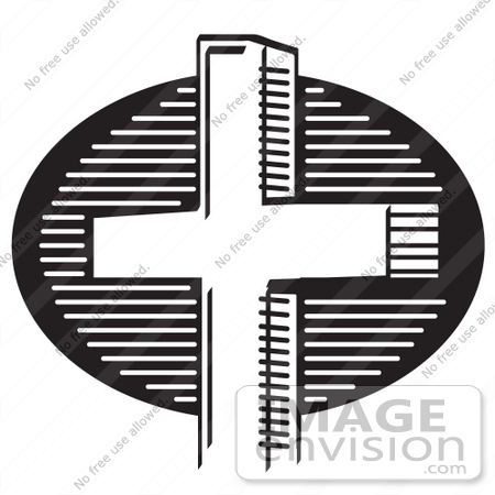 Clip Art Of A Church Cross