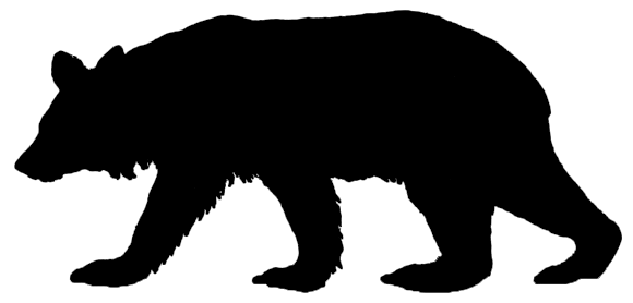 Com Animals B Bears Black Bear Black Bear Silhouette Png Html