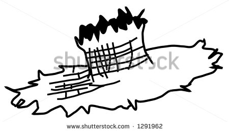 Farmer Hat Line Art Stock Vector Illustration 1291962 Shutterstock