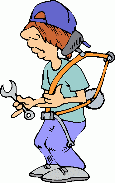 Free Bicycle Clipart Funny Looking Bicycle Mechanic