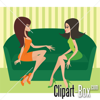 Girls Friendship Clipart Clipart Friends Chating
