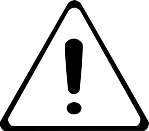 Warning Sign Clip Art At Clker Com   Vector Clip Art Online Royalty