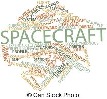 Word Cloud For Spacecraft   Abstract Word Cloud For
