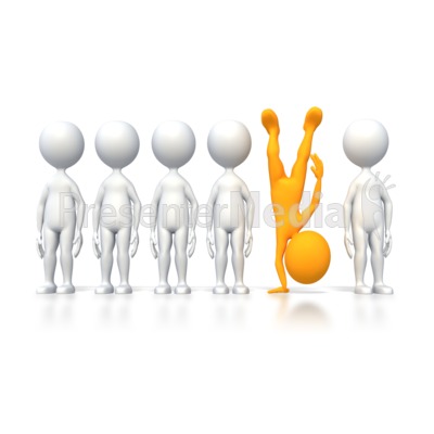 Be Different   3d Figures   Great Clipart For Presentations   Www
