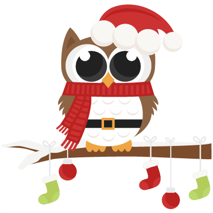 Christmas Owls Clip Art Svg Car Pictures