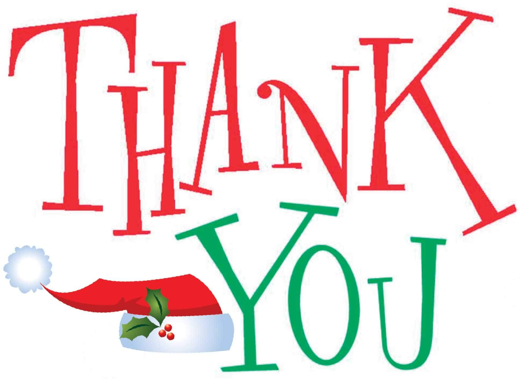 Christmas Thank You Clip Art   Clipart Panda   Free Clipart Images
