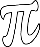 Click Image Or Link To Print A Full Size Pi Math Symbol Coloring Page