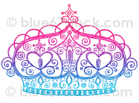 Crowns Drawings Tiara Crown Doodle Drawing