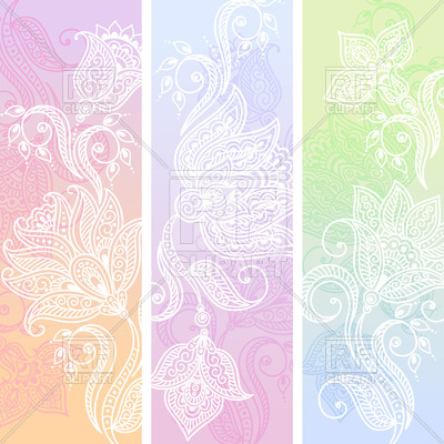 Drawn Oriental Flowers Download Royalty Free Vector Clipart  Eps