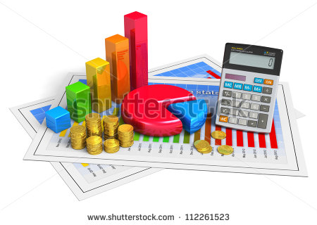 Financial Business Analytics Banking And Accounting Concept  Pie
