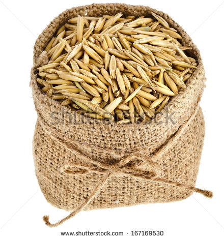 Oatmeal Grains Clip Art Oat Seed Grain In Burlap Sack