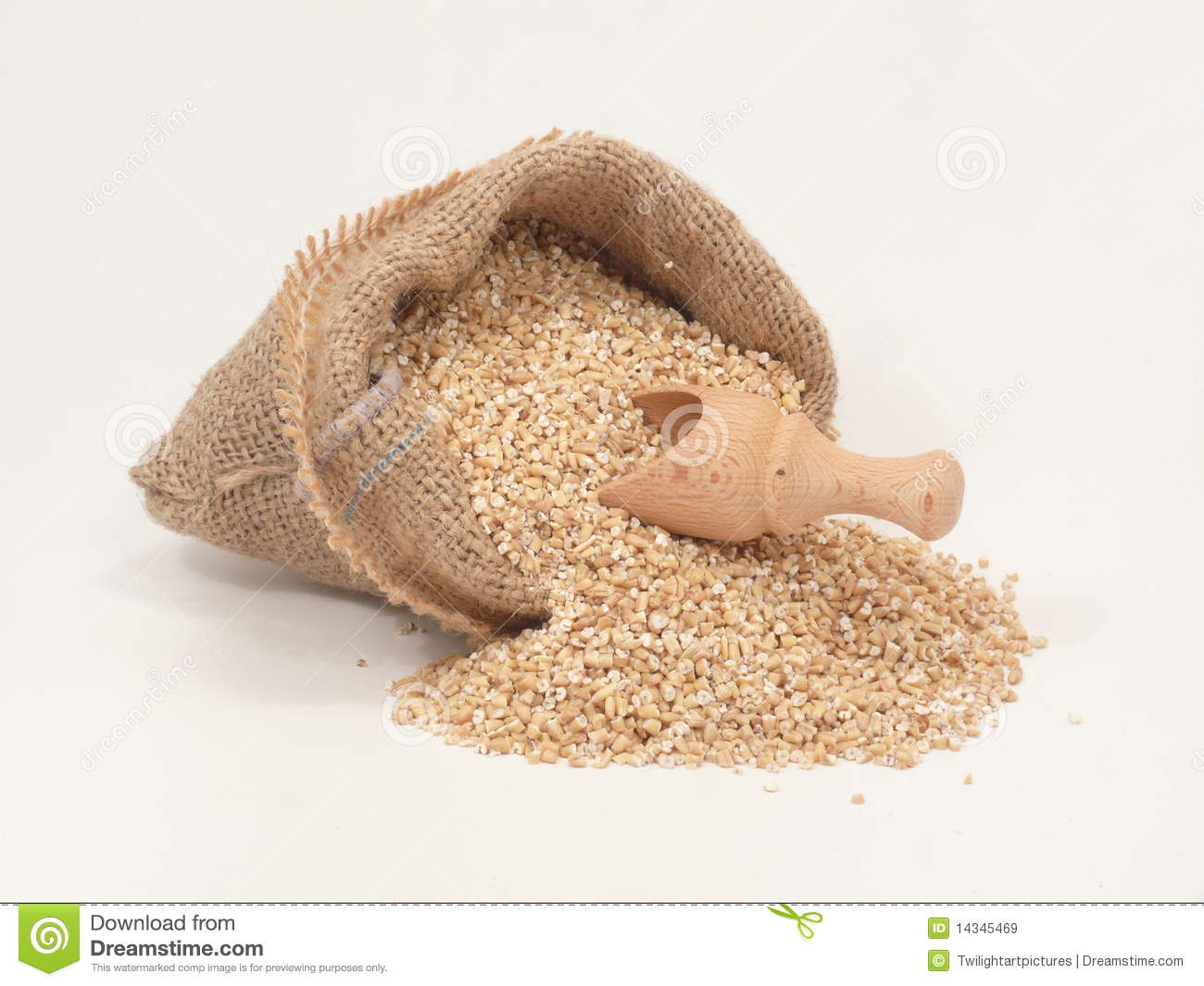 Oats In A Bag Royalty Free Stock Images   Image  14345469