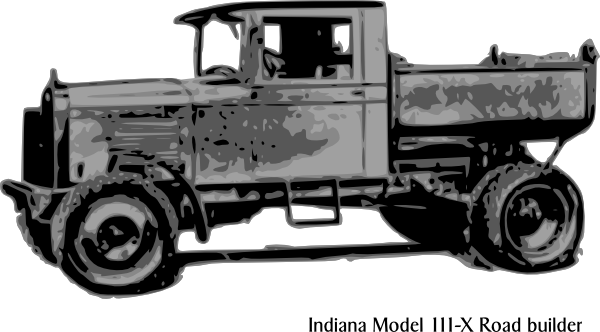 Old Truck Indana Model Clip Art At Clker Com   Vector Clip Art Online