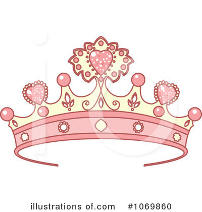 Royalty Free  Rf  Tiara Clipart Illustration By Pushkin   Stock Sample